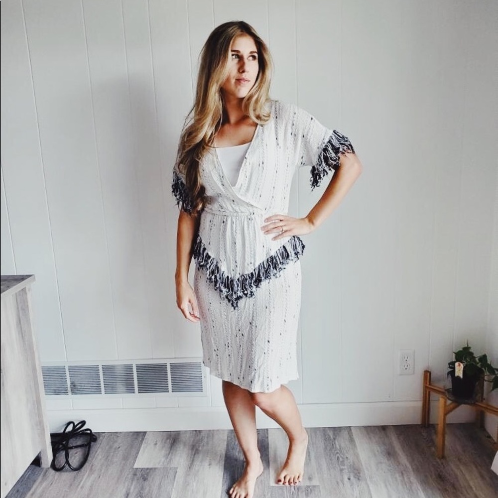 Frayed Fringe Dress